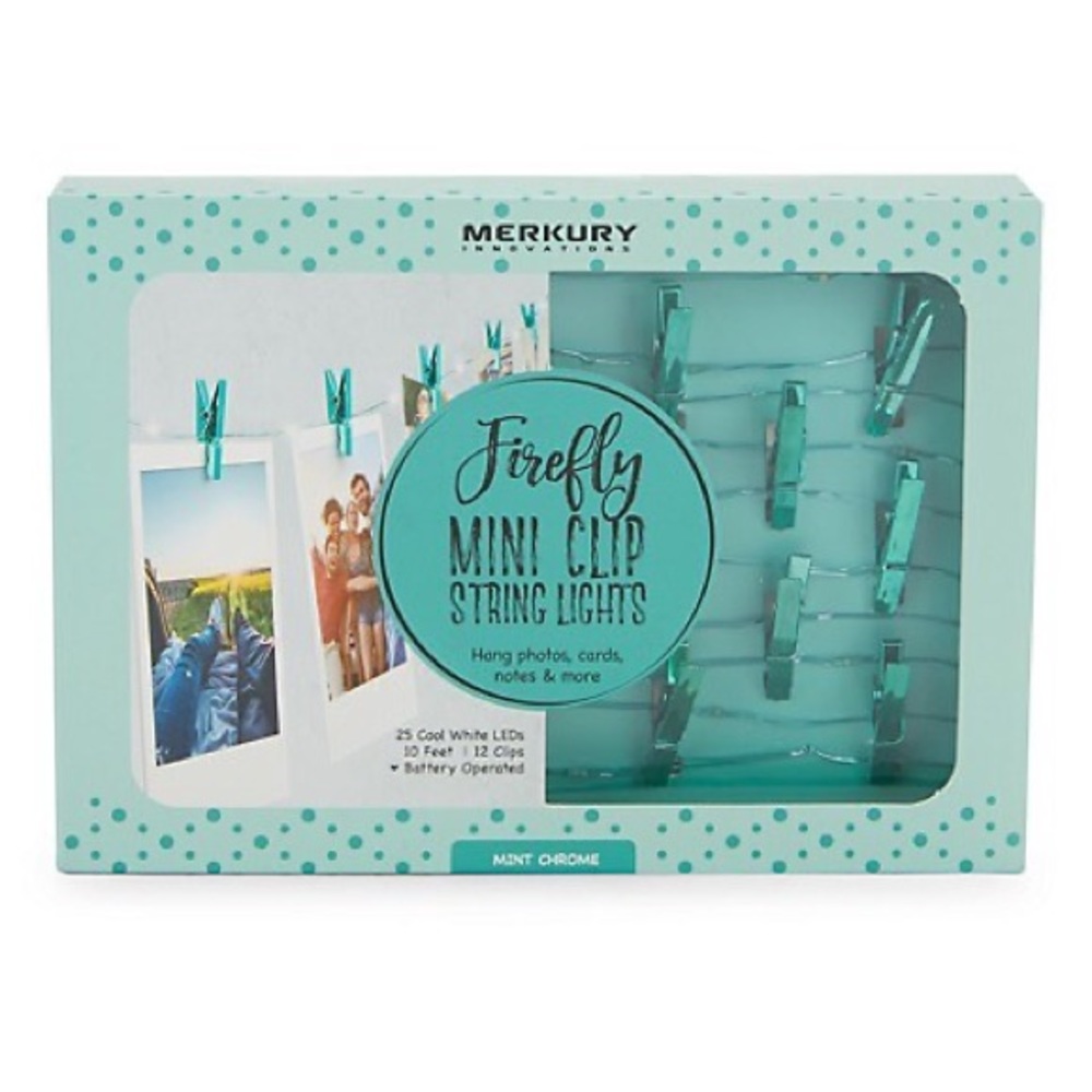 Firefly Battery Operated Mini Clip String Lights